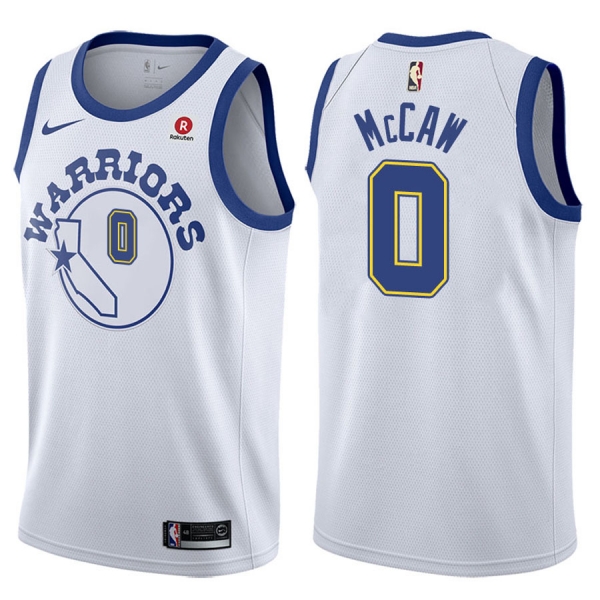 Golden State Warriors #0 Patrick McCaw Hardwood Classics Jersey