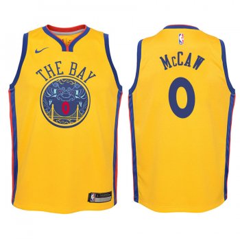 Youth Golden State Warriors #0 Patrick McCaw City Jersey