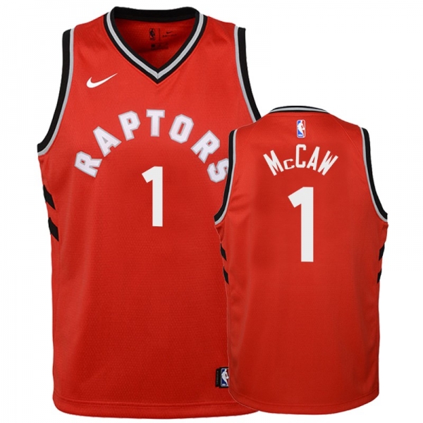 Youth Toronto Raptors #1 Patrick McCaw Icon Jersey