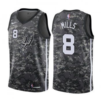 San Antonio Spurs #8 Patty Mills City Jersey