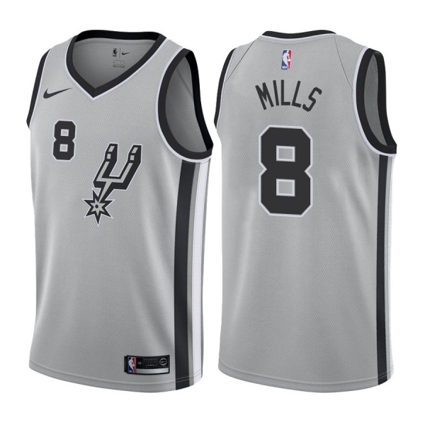 San Antonio Spurs #8 Patty Mills Statement Jersey