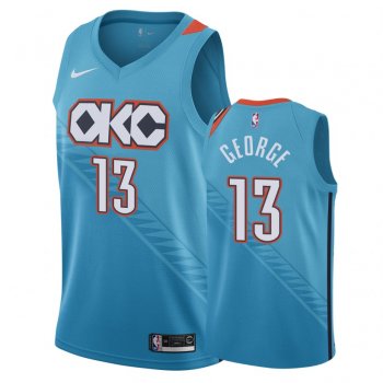 Oklahoma City Thunder #13 Paul George City Jersey