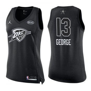 Women's Oklahoma City Thunder #13 Paul George All-Star Jersey