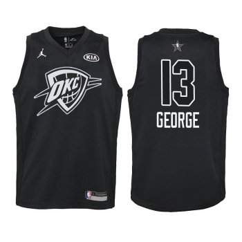 Youth Oklahoma City Thunder #13 Paul George All-Star Jersey