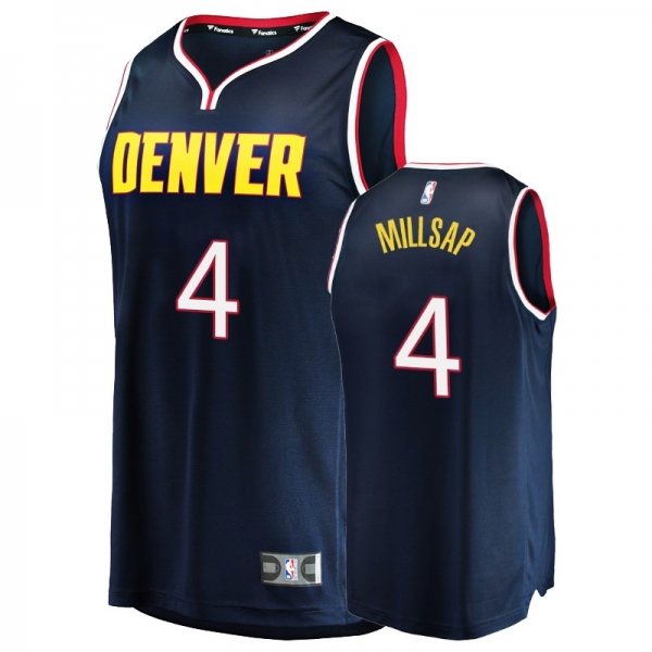 Denver Nuggets #4 Paul Millsap Icon Jersey