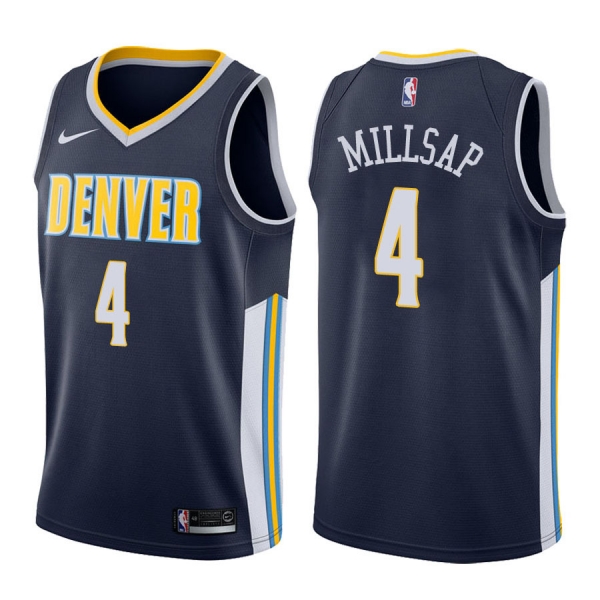 Denver Nuggets #4 Paul Millsap Icon Jersey