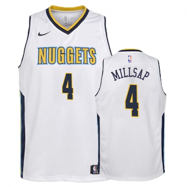 Youth Denver Nuggets #4 Paul Millsap Association Jersey