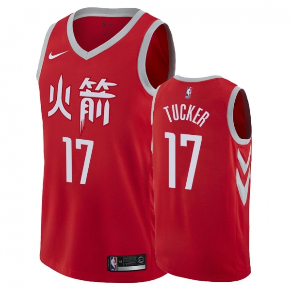 Houston Rockets #17 P.J. Tucker City Jersey