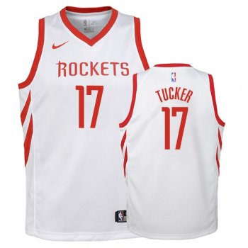 Youth Houston Rockets #17 P.J. Tucker Association Jersey