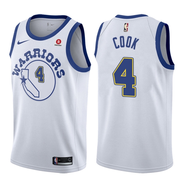 Golden State Warriors #4 Quinn Cook Classic Jersey