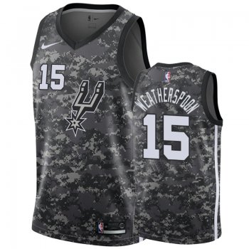 San Antonio Spurs #15 Quinndary Weatherspoon City Jersey