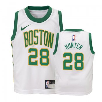 Youth Boston Celtics #28 R. J. Hunter City Jersey