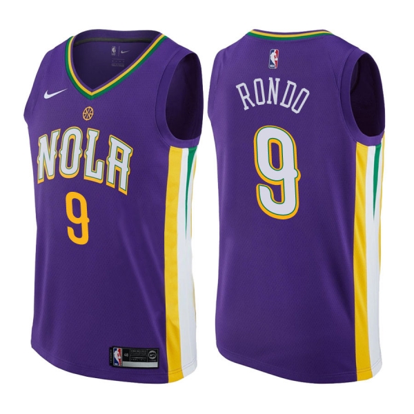 New Orleans Pelicans #9 Rajon Rondo City Jersey