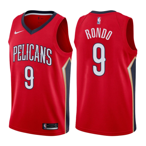 New Orleans Pelicans #9 Rajon Rondo Statement Jersey