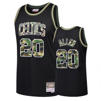 Boston Celtics #20 Ray Allen Straight Fire Jersey