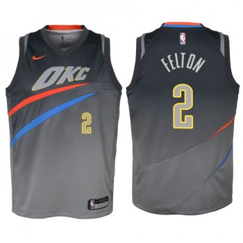 Youth Oklahoma City Thunder #2 Raymond Felton City Jersey