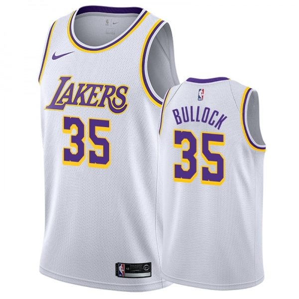 Los Angeles Lakers #35 Reggie Bullock Association Jersey