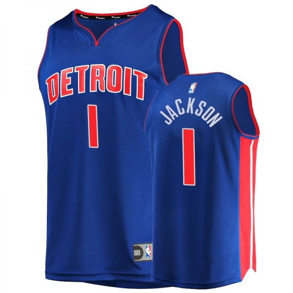 Detroit Pistons #1 Reggie Jackson Icon Jersey