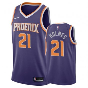 Phoenix Suns Richaun Holmes #21 Purple Icon Jersey