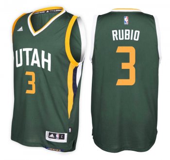 Utah Jazz #9 Ricky Rubio Road Jersey