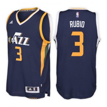 Utah Jazz #9 Ricky Rubio Road Jersey