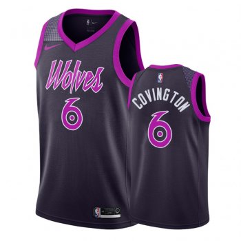 Minnesota Timberwolves #6 Robert Covington City Jersey