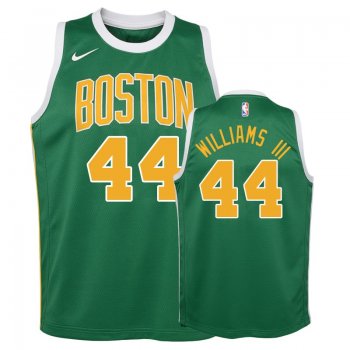 Youth Boston Celtics #44 Robert Williams III Earned Jersey