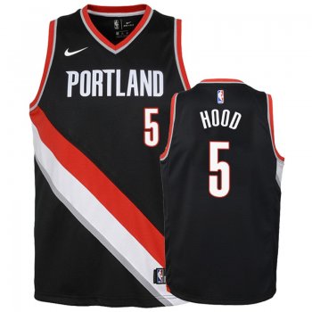 Youth Portland Trail Blazers #5 Rodney Hood Icon Jersey