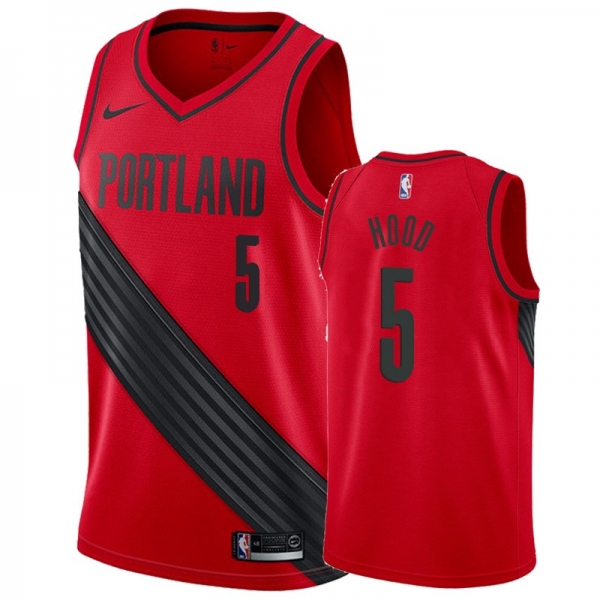 Portland Trail Blazers #5 Rodney Hood Statement Jersey