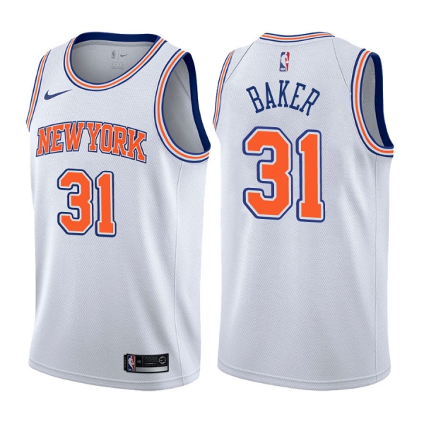 New York Knicks #31 Ron Baker Statement Jersey