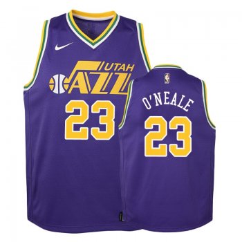 Youth Utah Jazz #23 Royce O'Neale Hardwood Classics Jersey