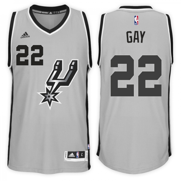 San Antonio Spurs #22 Rudy Gay Road Jersey