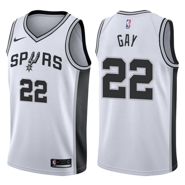 San Antonio Spurs #22 Rudy Gay Association Jersey