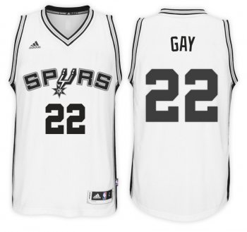 San Antonio Spurs #22 Rudy Gay Home Jersey