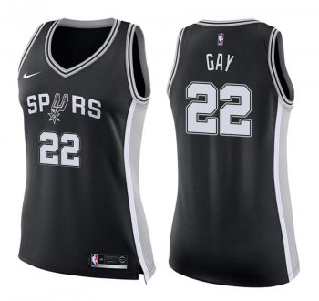 Women's San Antonio Spurs #22 Rudy Gay Icon Jersey