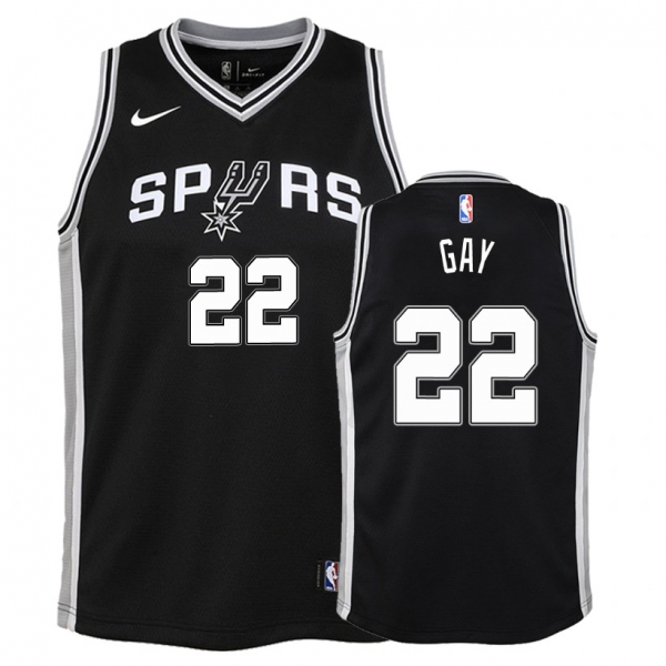 Youth San Antonio Spurs #22 Rudy Gay Icon Jersey