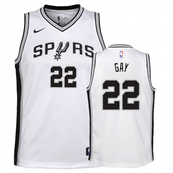 Youth San Antonio Spurs #22 Rudy Gay Association Jersey