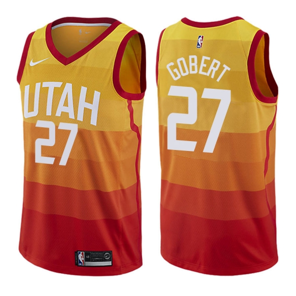 Utah Jazz #27 Rudy Gobert City Jersey