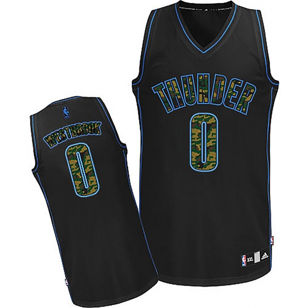 Oklahoma City Thunder #0 Russell Westbrook Fashion Jersey