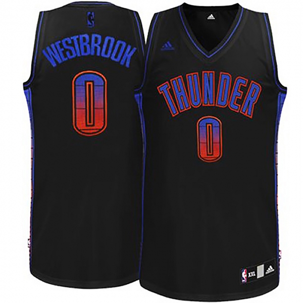 Oklahoma City Thunder #0 Russell Westbrook Fashion Jersey