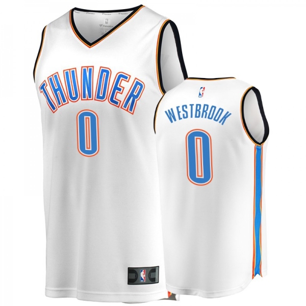 Oklahoma City Thunder #0 Russell Westbrook Icon Jersey