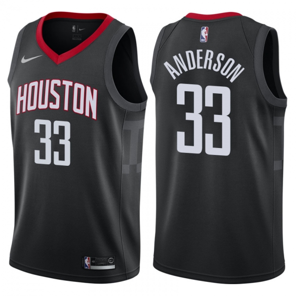 Houston Rockets #33 Ryan Anderson Statement Jersey