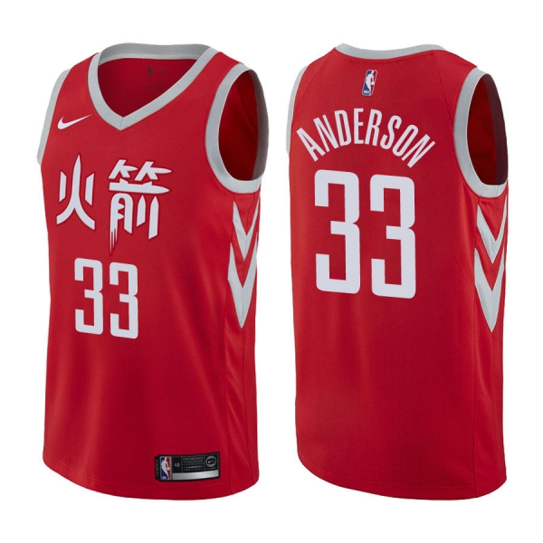 Houston Rockets #33 Ryan Anderson City Jersey