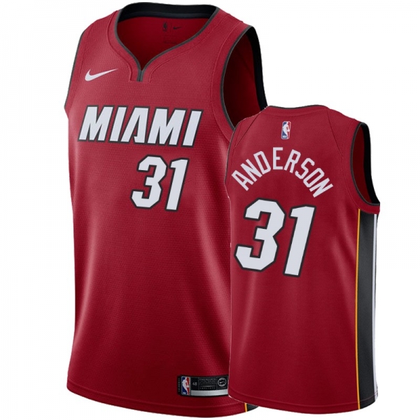 Miami Heat Ryan Anderson #31 Red Statement Jersey