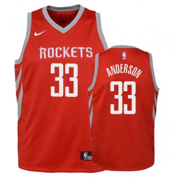 Youth Houston Rockets #33 Ryan Anderson Icon Jersey