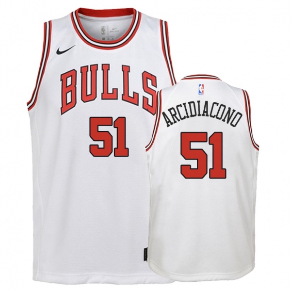 Youth Chicago Bulls #51 Ryan Arcidiacono Association Jersey