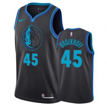 Dallas Mavericks #45 Ryan Broekhoff City Jersey