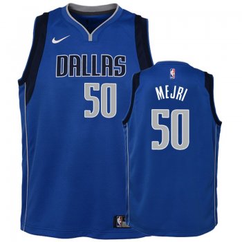 Youth Dallas Mavericks #50 Salah Mejri Icon Jersey