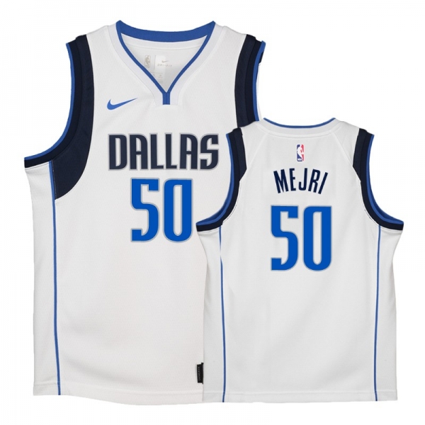 Youth Dallas Mavericks #50 Salah Mejri Association Jersey