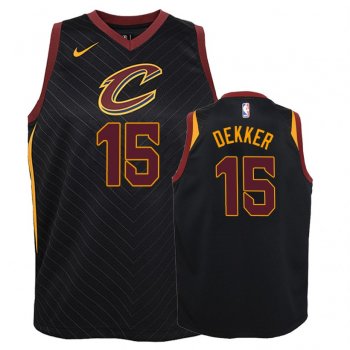 Youth Cleveland Cavaliers #15 Sam Dekker Statement Jersey